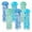 Blue, variant on Mightlink 6 Pack Jellyfish Lanterns,Ocean Themed Paper Lantern Decorations Indoor Outdoor Hanging Decor