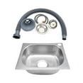 thumbnail image 6 of Baoblaze Drop in Kitchen Sink Set Home Improvement Single Bowl for Toilet Dining Room, 6 of 6