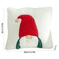 thumbnail image 3 of putnchl Christmas Throw Pillow Shu Cotton Velvet Holiday Decorative Cushion, 3 of 5