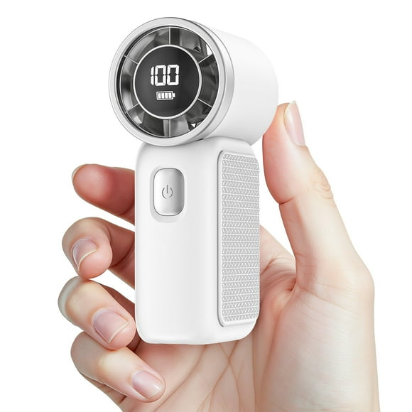 Miniventilador portátil AGEYOU de 6 marchas, recargable con viento
