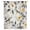 yellow, variant on Yellow Grey Botanical Sheer Curtains 45 Inches Long, Spring Floral Birds Watercolor Light Filering Curtains, Breathable Simi Curtain Privacy Drapes for Kitchen Bathroom Small Window Treatment