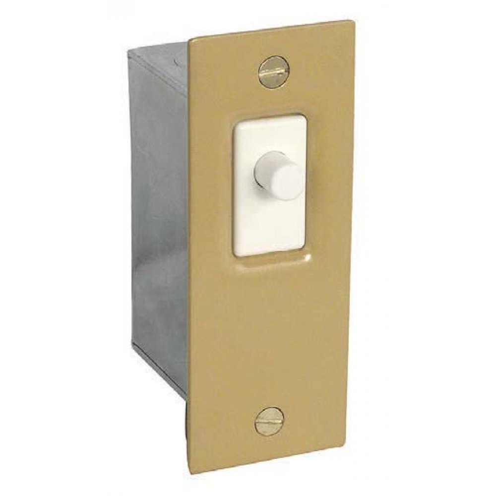 2 Pcs, Door Jamb Switch Kit Tan, Steel for Indoor Use On Sliding Or