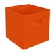 thumbnail image 1 of Cubo de almacenamiento plegable, cesta abierta, cesto de ropa plegable para la familia naranja, 1 of 9