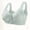 Green, variant on Women Plus Size Wireless Front Snap Bra Full Coverage Daily Wear Pink,Size 38