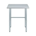 thumbnail image 2 of AmGood 18 in. x 30 in. Open Base Stainless Steel Work Table | Residential & Commercial, 2 of 9