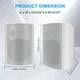thumbnail image 2 of Altavoces Bluetooth para exteriores Herdio 13,34 cm 600 W 4 altavoces, 2 of 8
