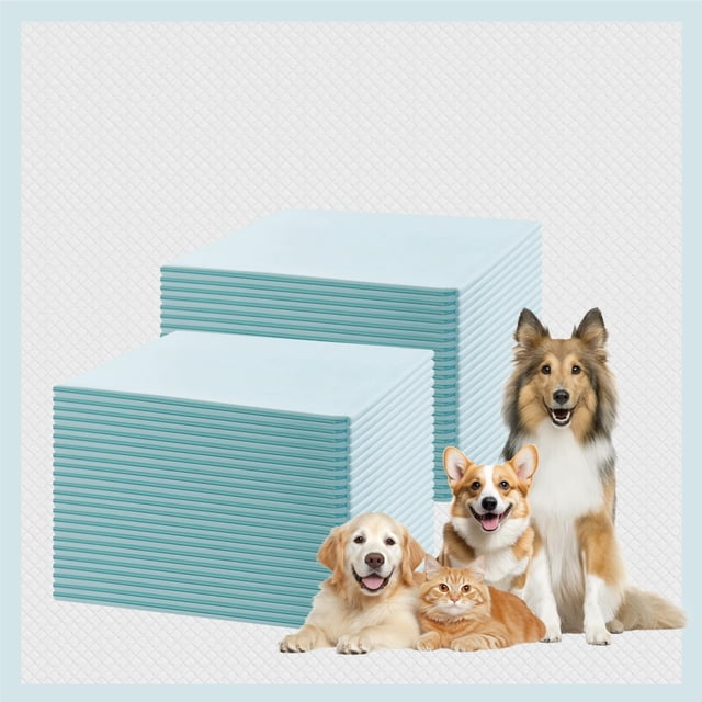 50 almohadillas Puppy Pads Gold Water Trading GWT a prueba de fugas, 22 x 22 cm