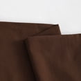thumbnail image 2 of Lorviah Premium Cotton Body Pillowcase 20"x54", Ultra Soft & Breathable Body Pillow Cover with Envelope Closure, Brown, 2 of 6