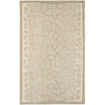 SAFAVIEH Martha Stewart Arusha Grassland Spotted Area Rug, Wheat Beige, 8' x 10'