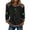 #0001-Black, variant on Pincandy Women's St. Patrick's Day Print Round Neck Long Sleeve Sweatshirt