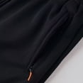 thumbnail image 6 of Awwp Mens Sweatpants, Fleece Lined Winter Pants with Pockets Warm Athletic Joggers Workout Running Pants for Men Black L, 6 of 8