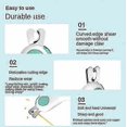 thumbnail image 5 of Puppy pet nail clippers and trimmers with lights to avoid over-cutting small animal nail clippers, 5 of 5