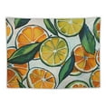 thumbnail image 5 of Shiartex Tapestry Colorful Alot Citrus Lemon Orange Round Lime Fruit Abstract Food Drink Green Clipart Continuous Beach Tapestry Funny Tapestry for Living Room Bedroom Painting, 5 of 6