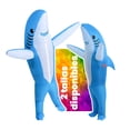 thumbnail image 1 of Disfraz inflable tiburón alegre happy shark Halloween toda ocasión Bk Disfraces Talla Grande, 1 of 7