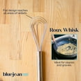 thumbnail image 3 of Blue Jean Chef 5-Piece Stainless-Steel Whisk Set, 5 Different Whisks: Cage Whisk, Ball Whisk, Roux Whisk, 3 of 4