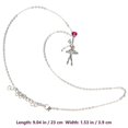thumbnail image 2 of Ballet Girl Necklace Women Pendant Necklace Dainty Neck Chain Girls Neck Jewelry, 2 of 4