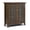 Rustic Natural Aged Brown, variant on Simpli Home Bedford 39 inch Wide Solid Wood Transitional Medium Storage Cabinet in Dark Tobacco Brown