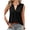 Black, variant on Sleeveless Tops for Women Summer Dressy Tank Tops Ruffle Blouses Spring Work Office Shirts
