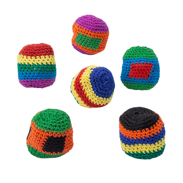 Knitted Kick Balls - Party Favors - 12 Pieces