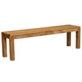 thumbnail image 1 of Avalon Mid-Century Modern Sheesham Wood Dining Bench, 1 of 4