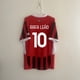 thumbnail image 1 of Camiseta De Manga Corta De Verano Con Estampado Clásico De Estrellas Rojo Rafa Leao Del Ac Milan (Temporada 24-25)L, 1 of 2