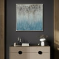 thumbnail image 5 of Empire Art Direct Blue Shadow Textured Metallic Hand Painted Wall Art, 36" x 36" x 1.5", Ready to Hang, 5 of 10