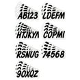 thumbnail image 2 of Hardline Products  BLK400EC; Letter Kit Black, 2 of 3