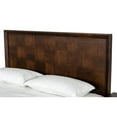 thumbnail image 5 of Modrest Shane 79x85" Modern Acacia Wood & Metal Eastern King Bed in Brown, 5 of 6