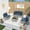 Blue, variant on UDPATIO Patio Furniture Sets, Modular Rattan Outdoor Patio Sectional Furniture Sofa Set, Wicker Patio Conversation Set for Backyard, Deck w/Coffee Table, 5PC Grey/Beige (Include Sofa Cover)