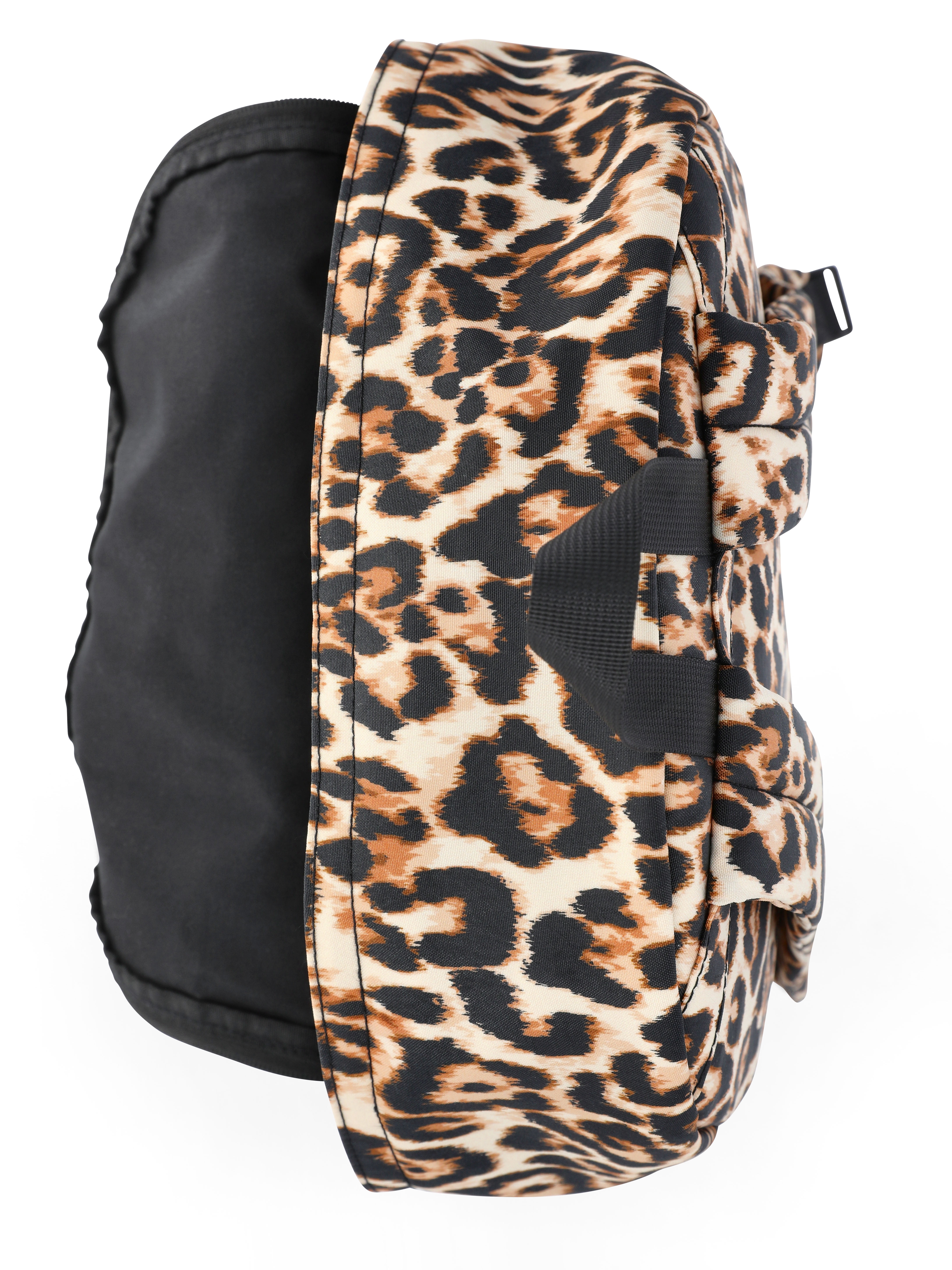 No Boundaries Women's Dome Backpack, Natural Leopard