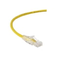 thumbnail image 1 of Black Box Slim-Net - Câble Patch - RJ-45 (m) à RJ-45 (m) - 5 Pieds - UTP - CAT 6 - Amorti, Moulé, Échappé - Jaune, 1 of 4