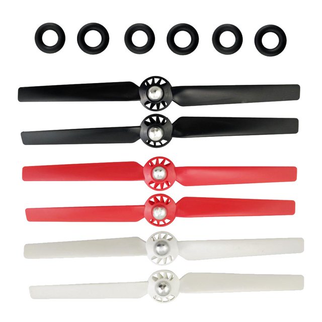1 Par de Hélices para M 4K Typhoon, Accesorio , Negro, Rojo, Hugo Typhoon Quadcopter Propeller