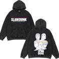 thumbnail image 1 of Sudadera con capucha de Anime Vintage, suéter de manga larga con estampado de Slam Dunk Sakuragi Hanamichi, ropa informal de algodón con capucha, 1 of 4