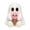 C, variant on Halloween Ghost Figurine Resin Statue With Black Hat, Cute Tabletop Decoration Ornament For Home Office Shelf Garden Party Display
