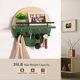 thumbnail image 4 of Portallaves de Pared Decorativo con Estante y Ganchos dreampossible, 4 of 7