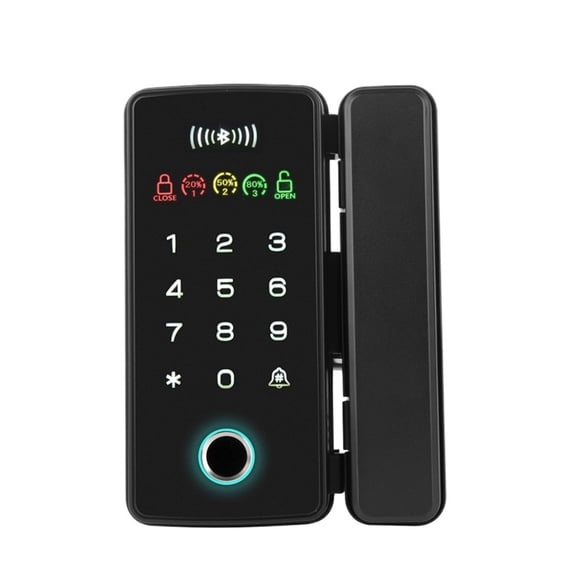Smart Door Lock WIFI Remote Unlock Temporary Password Fingerprint Magnetic Card Password Key Remote ,Keyless Entry Deadbolt