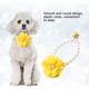 thumbnail image 5 of Collar de perlas para mascotas Desiderio, collar elástico con flores, accesorios para gatos, collar para perros pequeños y medianos, 5 of 5