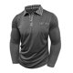 thumbnail image 5 of Ceisia Men's Casual Striped Half Button Round Neck Pullover with Pocket Daily Fashion Top Gift, 5 of 8