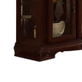 thumbnail image 3 of Saltoro Sherpi Traditional 2 Glass Cabinet Buffet with 1 Drawer and Bracket Feet, Brown, 3 of 4
