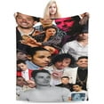 thumbnail image 2 of Blanket Anthony Ramos Soft and Comfortable Wool Fleece Throw Blankets Gift for Home Decoration Sofa Office car Camping Yoga Travel Home Decoration Cozy Plush Beach, 2 of 5