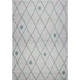 thumbnail image 1 of Ladole Rugs Trellis-Dots Pattern Soft Durable Innovatie Area Rug Carpet in Ivory-Water Green, 1 of 4