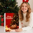 thumbnail image 4 of 2026 New Forest Animal Advent Calendar - 24pc Rustic Acorn & Animal Ornaments, Cozy Nature-Themed Christmas Countdown Calendar, 2D Acrylic Hanging Ornaments for Xmas Tree Backbag Decorations, 4 of 4