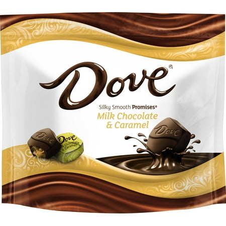 - (3 Pack) Dove Promises, Caramel And Milk Chocolate Candy, 7.61 Oz