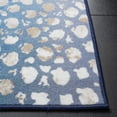 thumbnail image 5 of SAFAVIEH Journey Jancis Polka Dot Machine Washable Area Rug, Navy/Beige, 7'9" x 10', 5 of 7