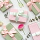 thumbnail image 4 of Cinta de satén de 1 pulgada y 24 yardas, cintas de poliéster sólido para envolver regalos, decoración de fiestas de boda, ramos de flores, manualidades navideñas, verde menta, 4 of 7