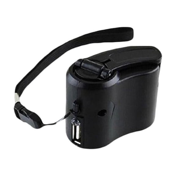 Hand Crank Charger Crank Phone Charger, Portable Manual Dynamo Generator USB Power Bank, for Outdoor Travel Camping Emergency