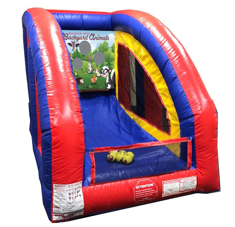 Pogo UltraLite Commercial Inflatable Air Frame Game, Backyard Animals