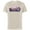 Natural, variant on Star Wars The Mandalorian Razor Crest Floating Pod Logo - Short Sleeve Cotton T-Shirt for Adults - Customized-Navy