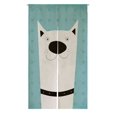 thumbnail image 1 of Cortina Noren ABPHQTO Lindo perro moderno arte japonés 105x120 cm, 1 of 1