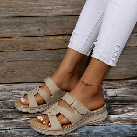 

Fashion Slippers Women s Breathable Cross Thick Bottom New Slippers